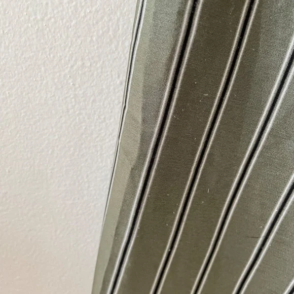 4SI3NNA Striped Green Jumpsuit with a Center Cutout - Picture 12 of 14